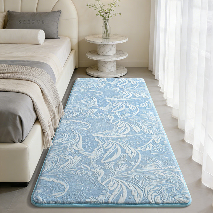 Eleganter Blumenmuster-Teppich Karnz