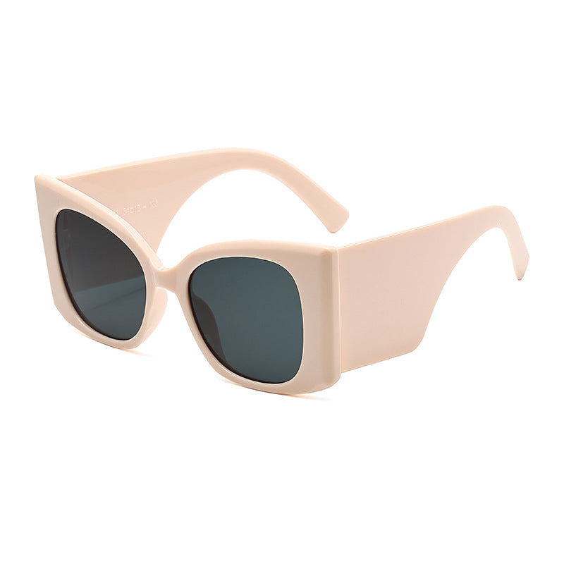 Damen modische oversized Sonnenbrille mit glamourösem Design Karnz
