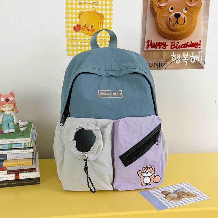 Verspielt Multi-Taschen Leger Rucksack Karnz