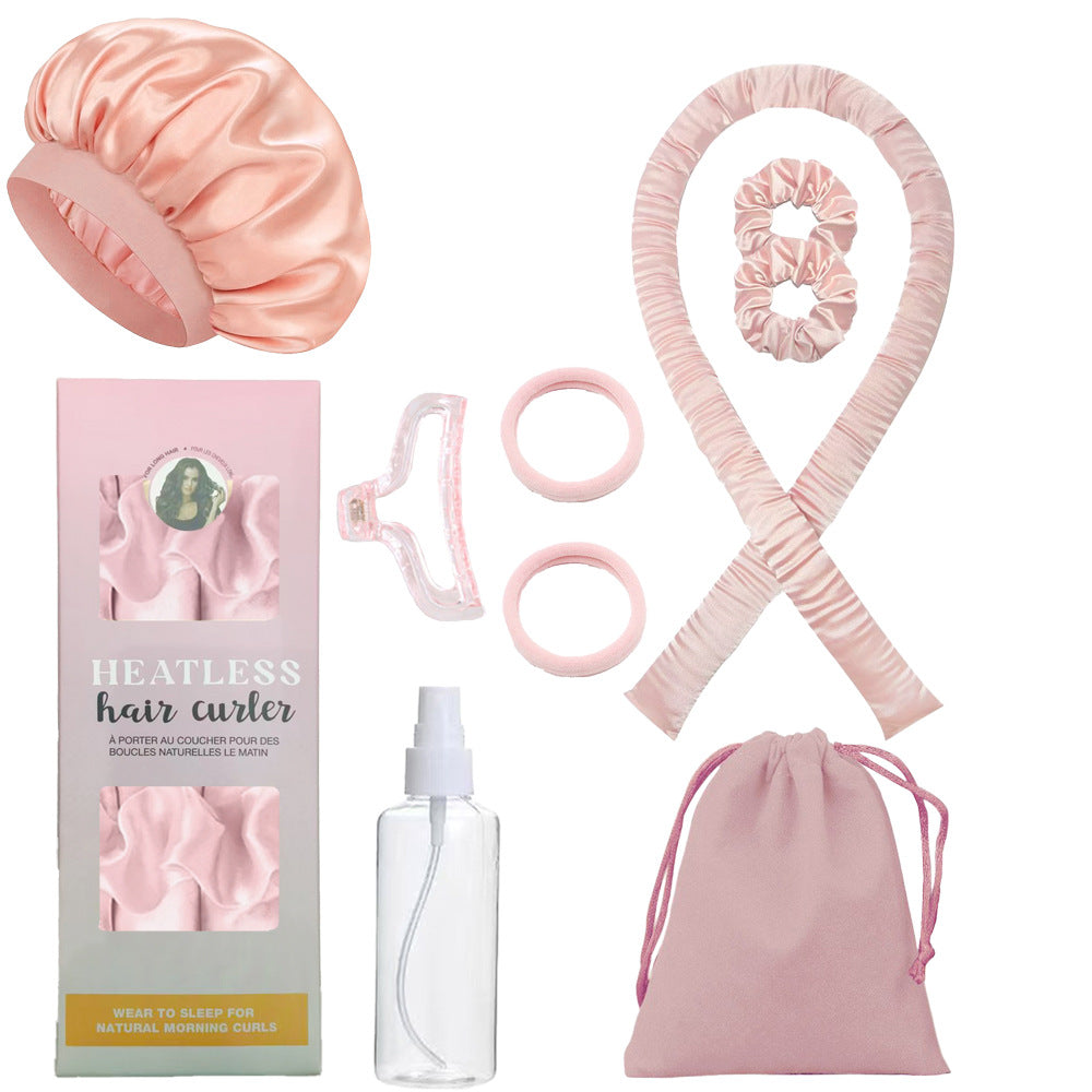 Hitzefreies Locken-Set mit Haarband und Zubehör