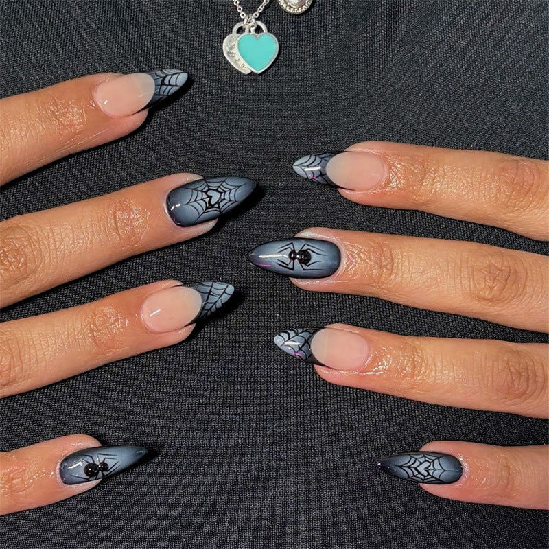 Spider-Themen Press-On Nagelset Karnz
