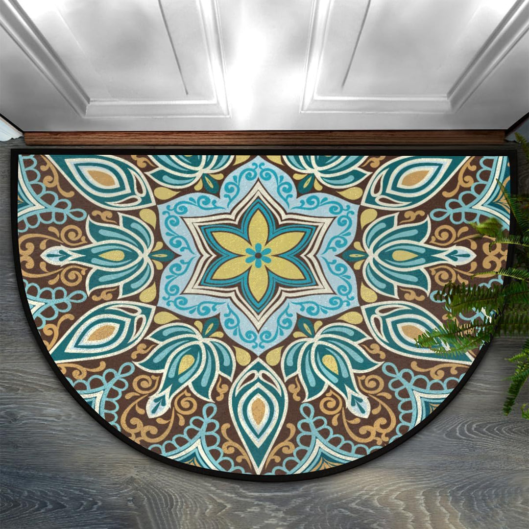 Mandala-Muster dekorative Bereichsmatte