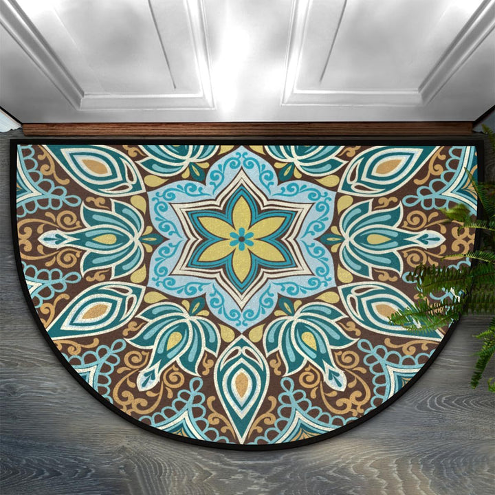 Mandala-Muster dekorative Bereichsmatte