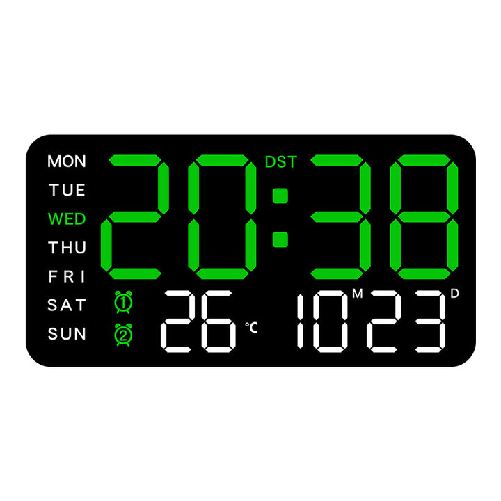 Digitaluhr mit multifunktionalem LED-Display Karnz