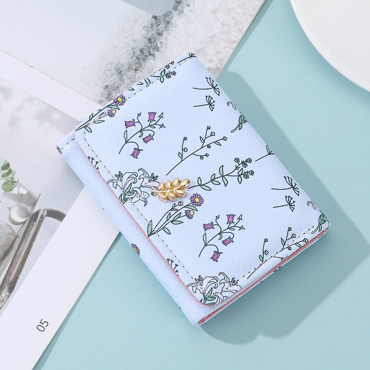 Blumenmuster Kartenhalter