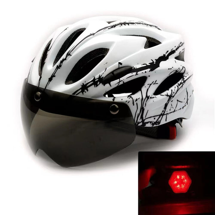 Fahrradhelm mit Integriertem Sonnenvisier und Optimaler Belüftung Karnz