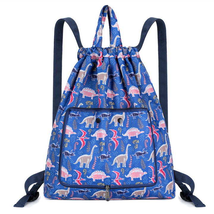 Leichter Blumen-Schnür-Rucksack Karnz