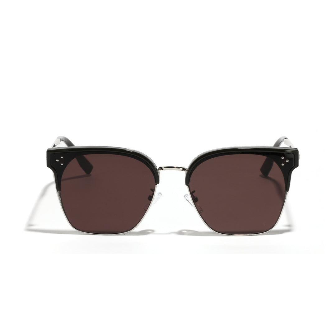 Damen modische Sonnenbrille mit markantem Design und kontrastreichem Rahmen Karnz