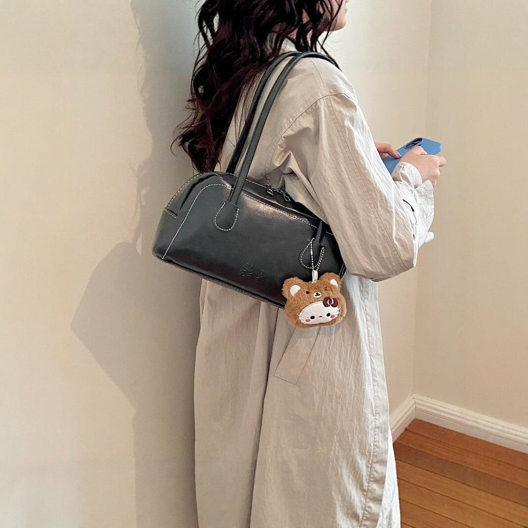 Elegante Lederhandtasche