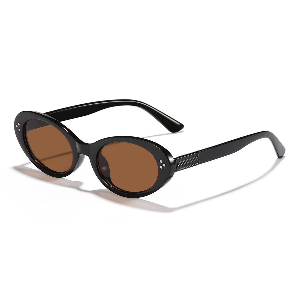 Damen modische Sonnenbrille mit elegantem, ovalem Design Karnz