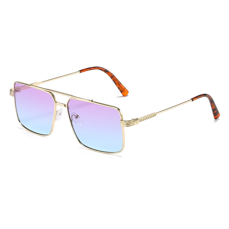 Elegante Übergroße Quadratische Rahmen Sonnenbrille Karnz