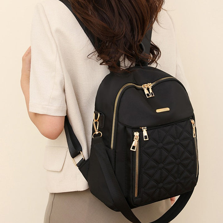 Stylische gesteppt Nylon Rucksack Karnz