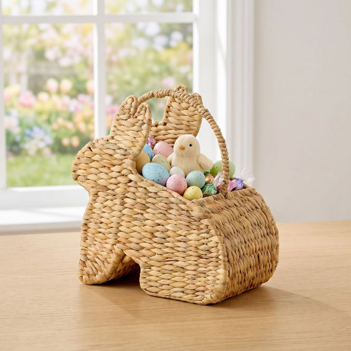 Verspielter Osterkorb Im Hasen Design Karnz