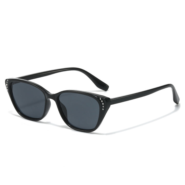 Statement Cat-Eye Sonnenbrille mit Strass-Akzenten Karnz