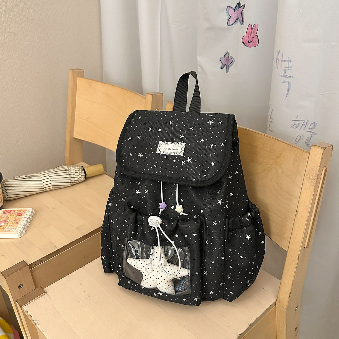 Fun Star-Embellished Mini-Rucksack Karnz