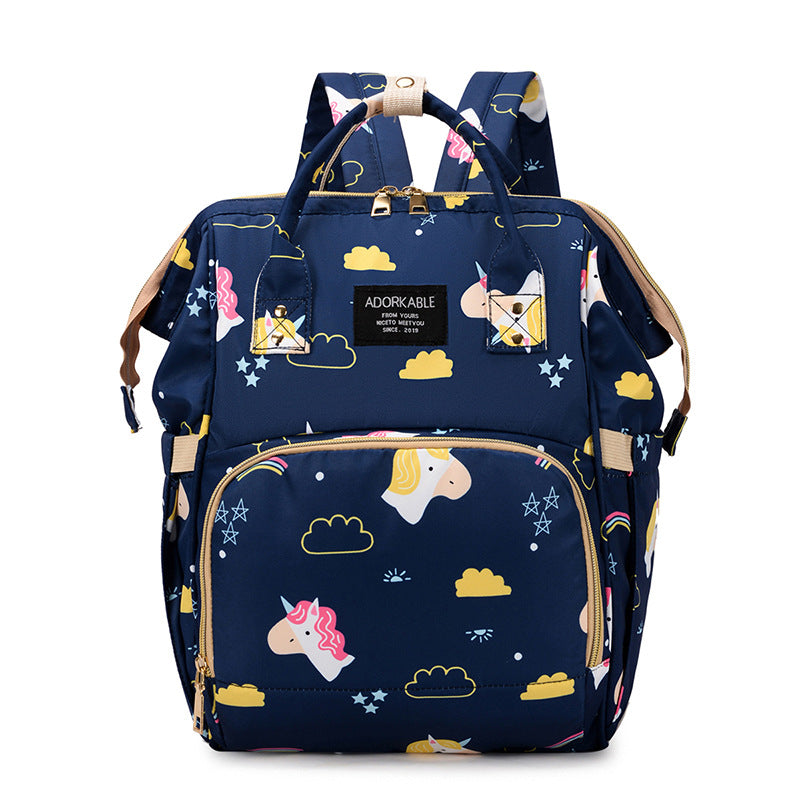 Verspielt Einhorn Druck Windel Rucksack Karnz
