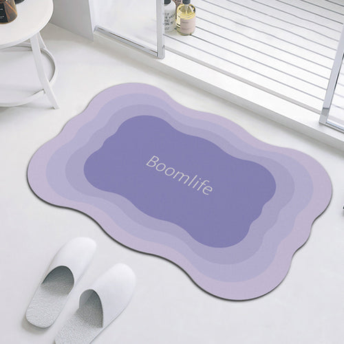 Zeitgenössische rutschfeste Badematte