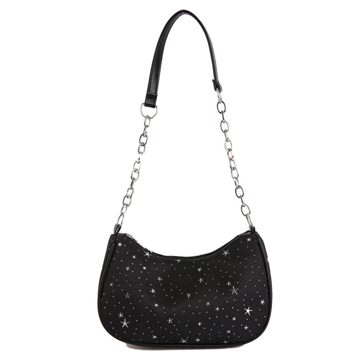 WoStarry Print Schultertasche Karnz
