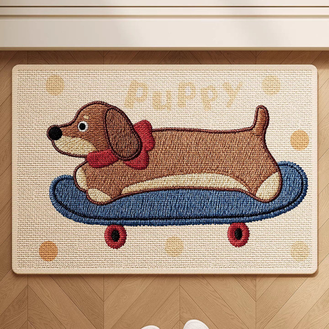Adorable Hunde-Themen Rutschfeste Badematte