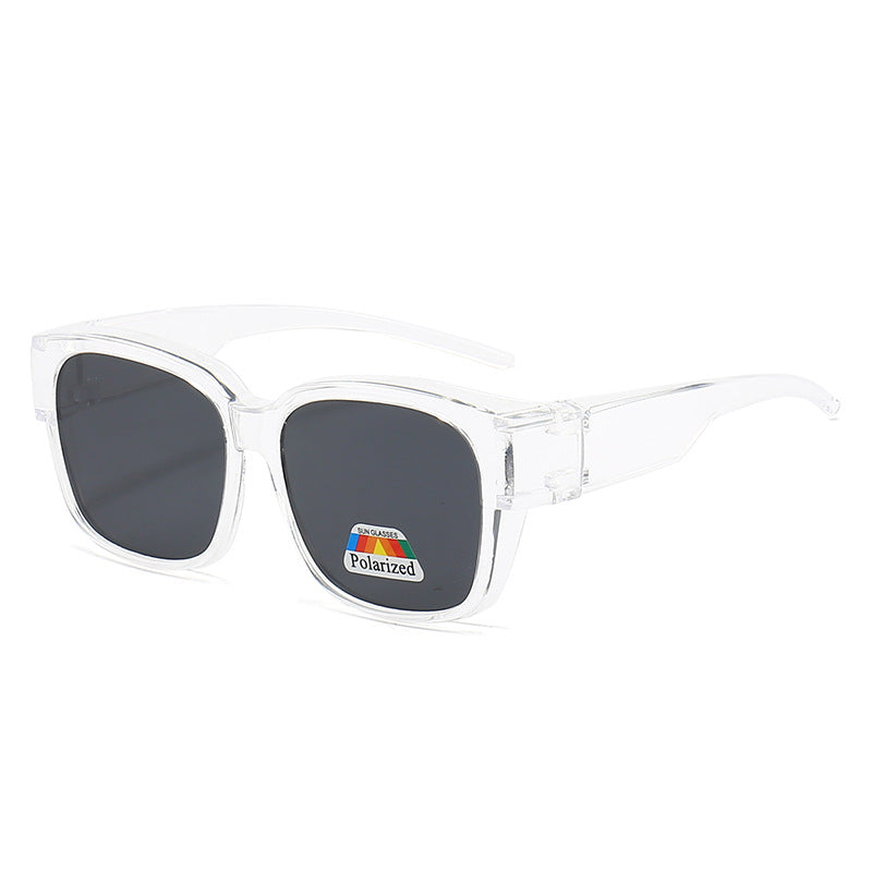 Damen stylische rechteckige Sonnenbrille mit gelben Gläsern Karnz