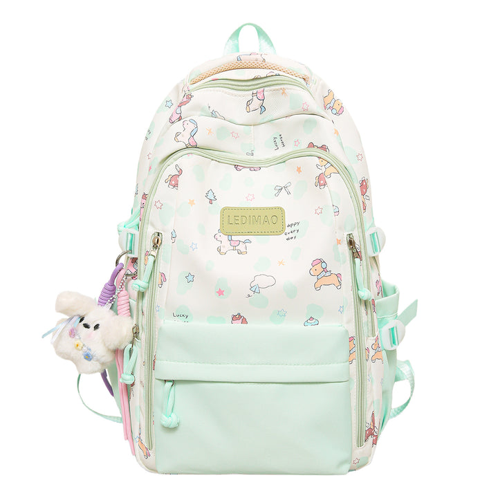 Verspielter Cartoon-Charakter-Rucksack Karnz