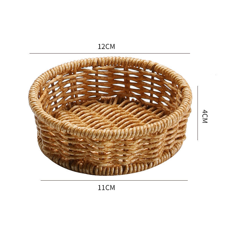 Dekorativer Rattan Servier Karnz
