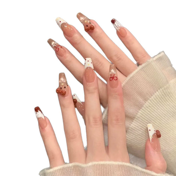 Themenhafte Press-On Nagelkunst Set Karnz