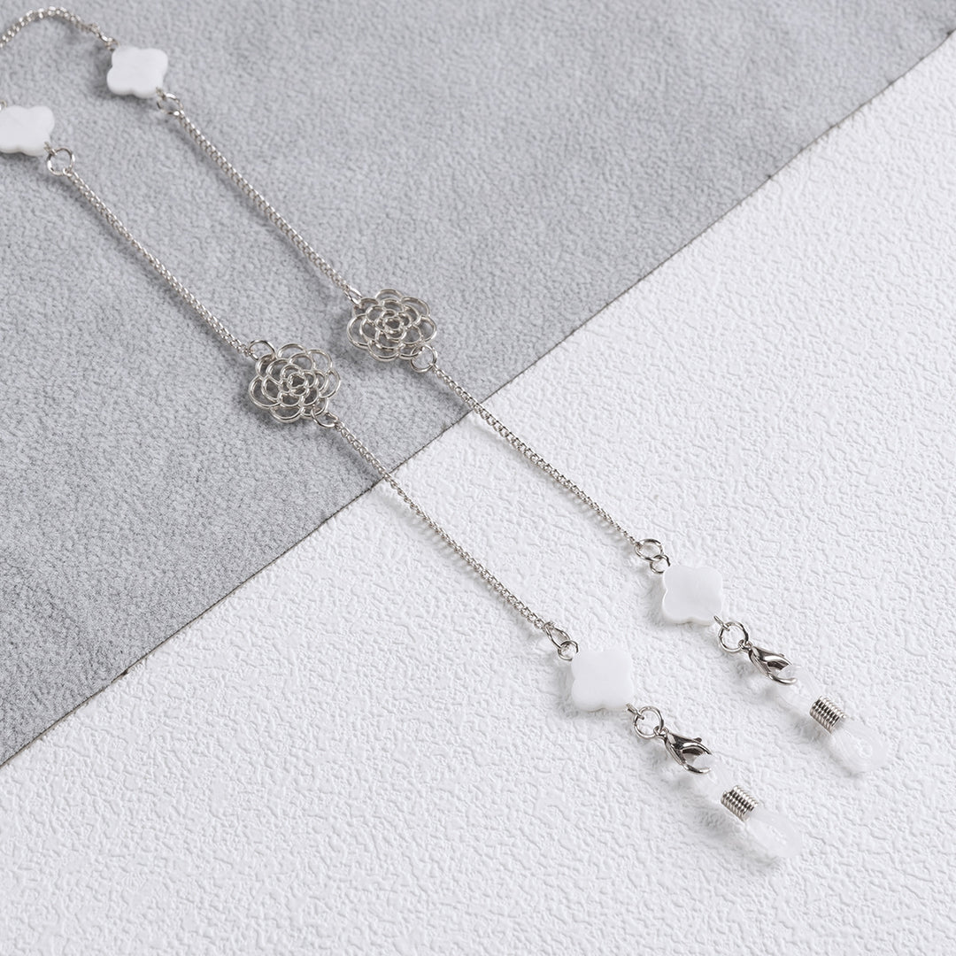 Elegante florale Tropfenohrringe Karnz
