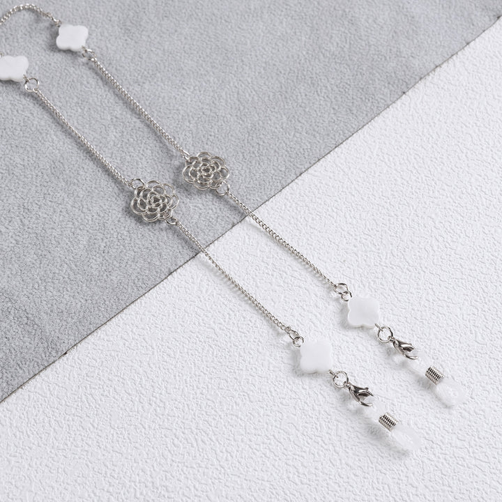 Elegante florale Tropfenohrringe Karnz