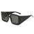 Damen oversized Sonnenbrille im modernen minimalistischen Stil Karnz