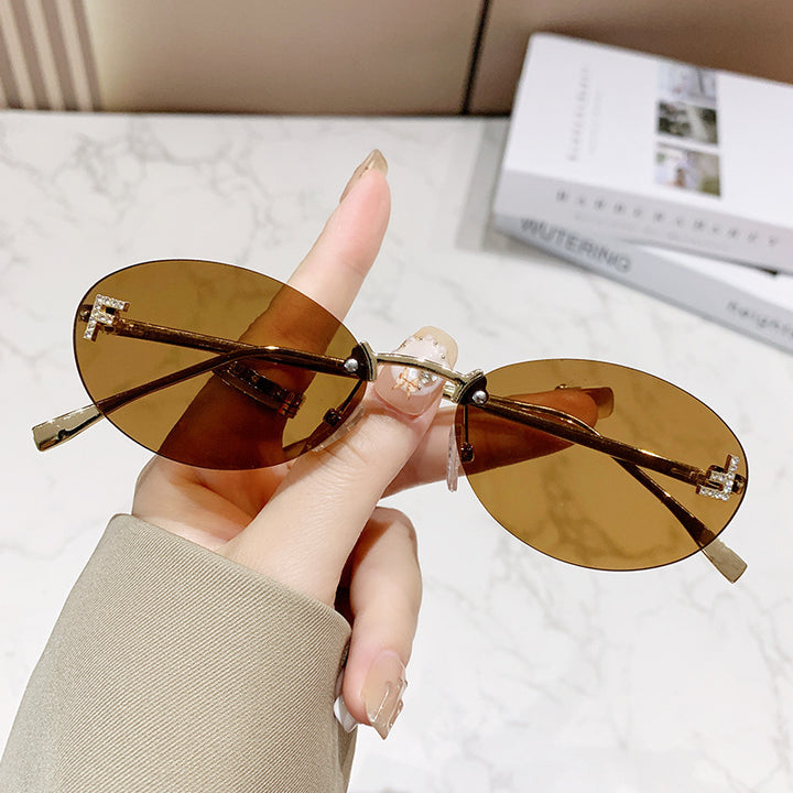 Damen Modische Sonnenbrille mit innovativem Design und komfortablem Rahmen Karnz