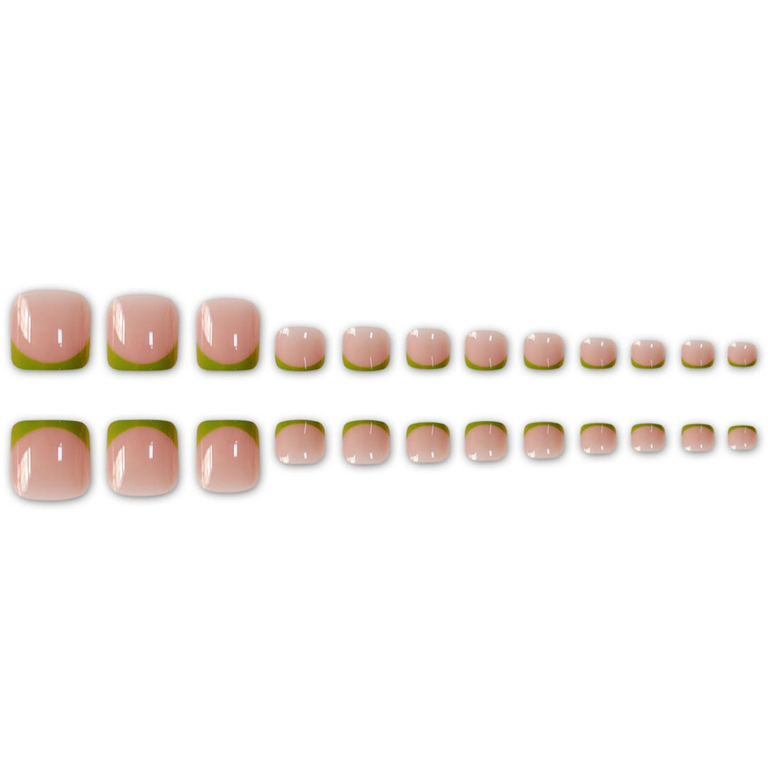 Premium French Tip Pediküre Karnz
