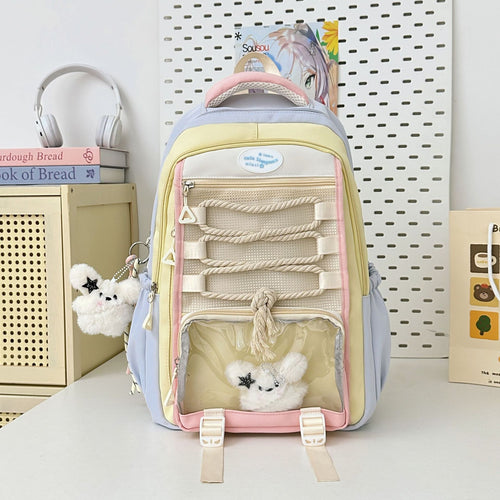 Multi-Funktionale Cartoon-Themen Rucksack mit niedlichen Accessoires