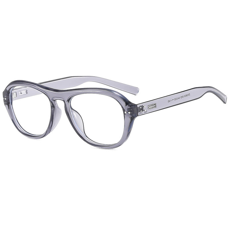 Damen modische Brille mit modischem gestreckt Rahmen und hochwertigem Kunststoff Karnz