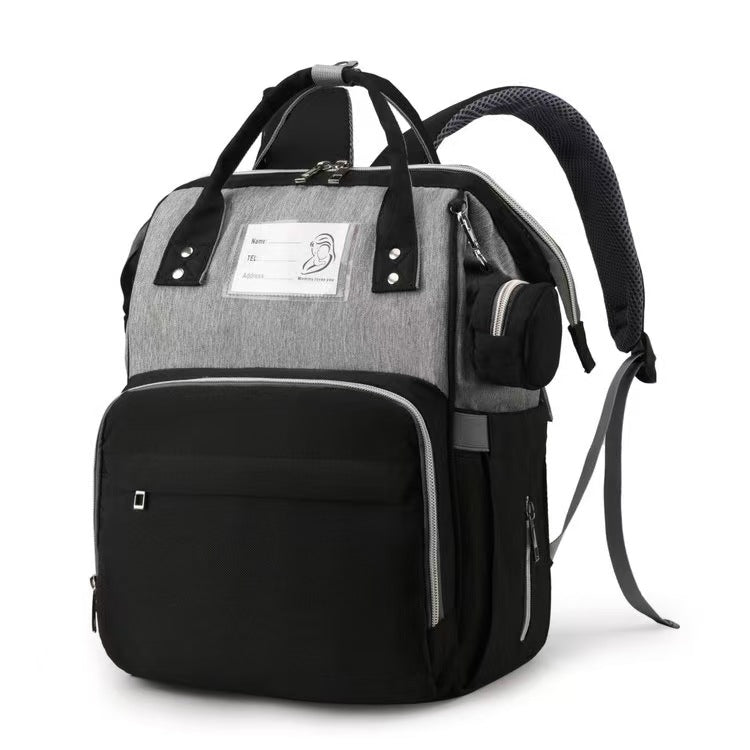 Multi-Compartment Funktionaler Wickelrucksack Karnz