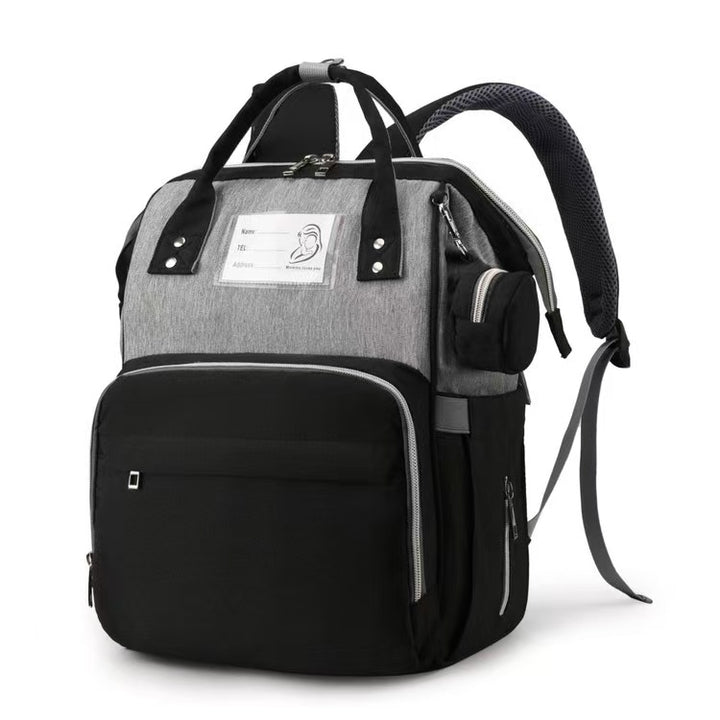 Multi-Compartment Funktionaler Wickelrucksack Karnz