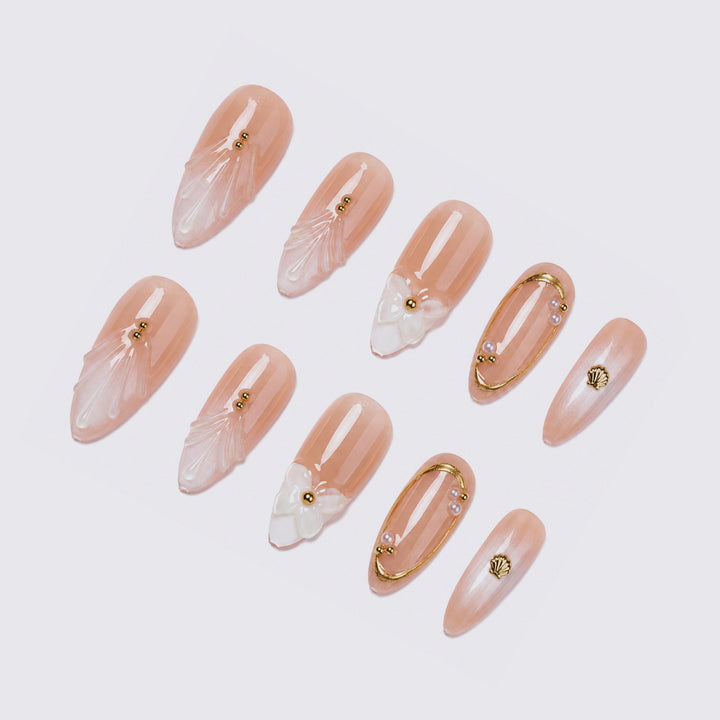 Dekoratives Premium Press-On Nagelkunstset Karnz 1788495927