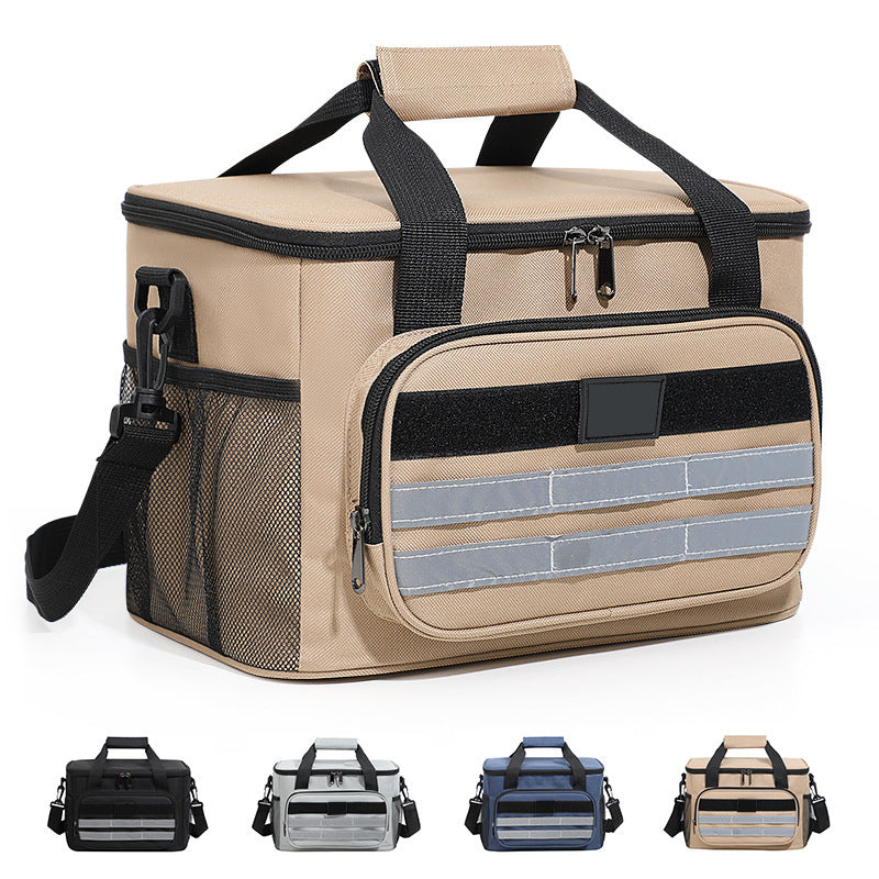 Unisex isolierte Kühltasche mit zusätzlichen Fächern Karnz