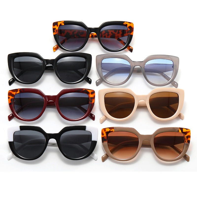 Damen modische Oversized-Sonnenbrille mit einzigartigem Design Karnz