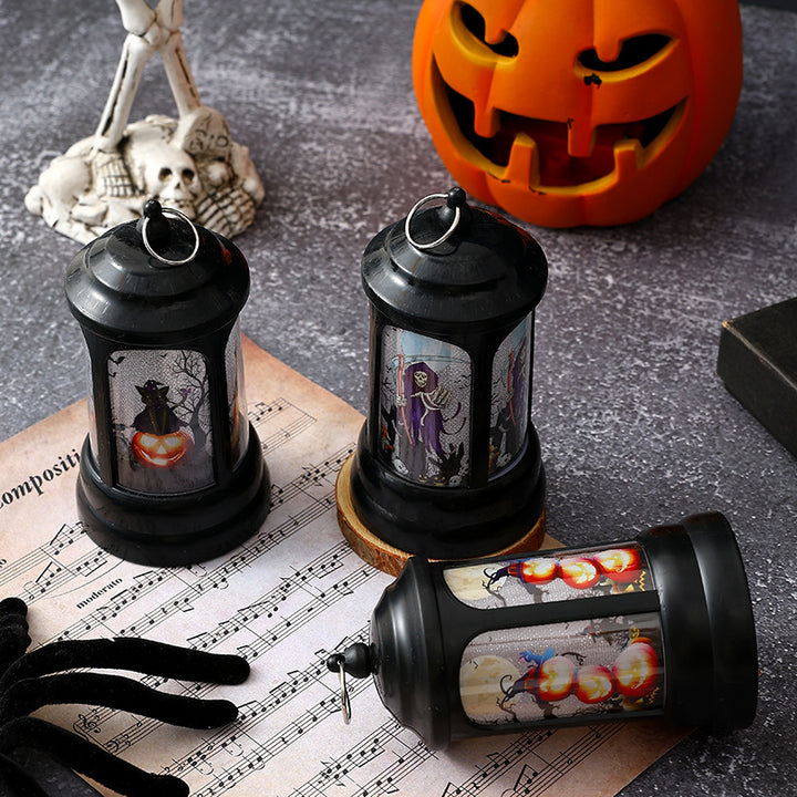 Dekorative Halloweenlaterne Karnz