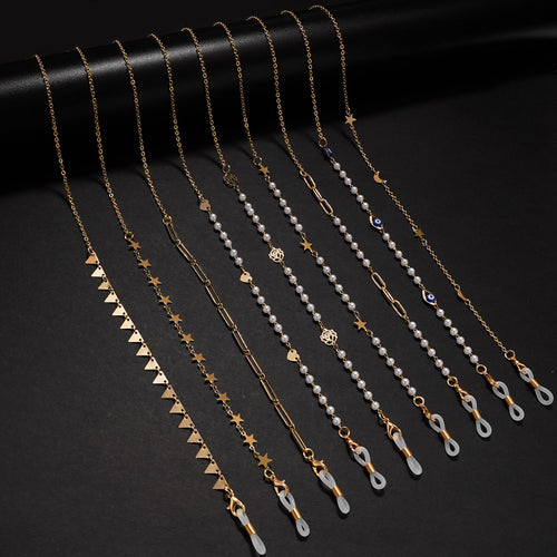 Chic Geometrische Brillen Kette Karnz
