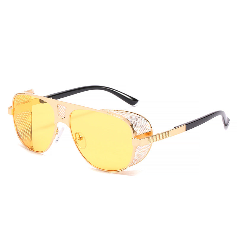 Damen Sportsonnenbrille mit innovativem Netzrahmen und polarisierenden Gläsern Karnz