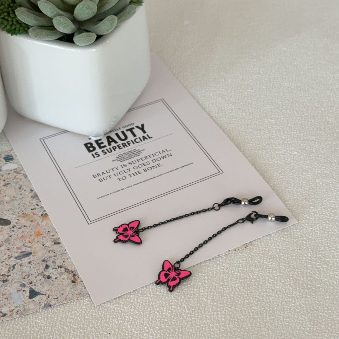 Schmetterlings-Themen-Brillenkettenhalter Karnz
