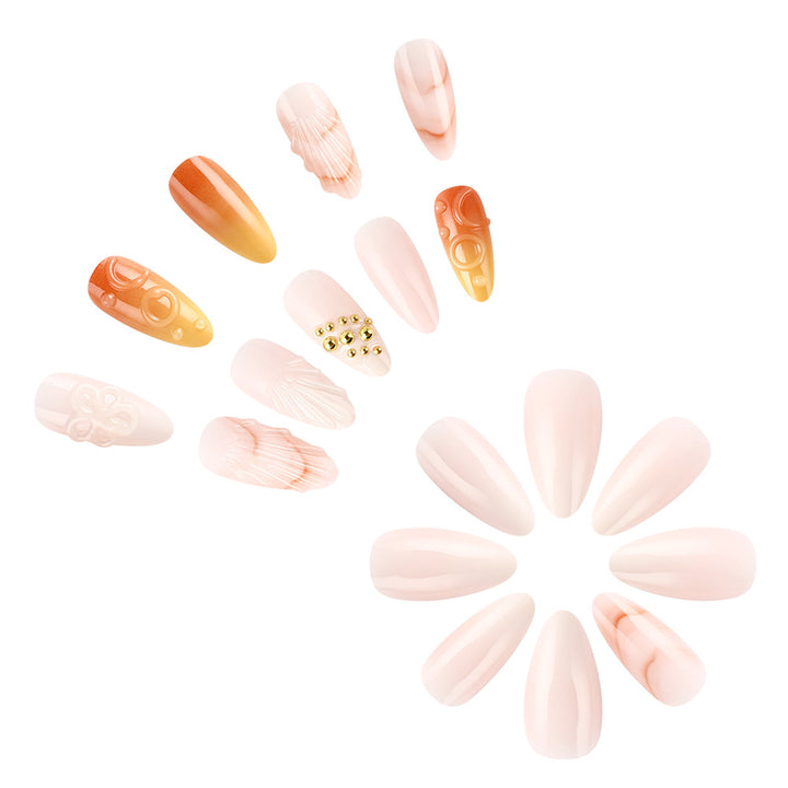 3D Strukturierte Gel-Nagelkunst-Set Karnz