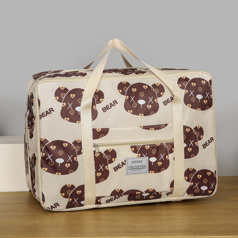 Fun Bear Print Reis Duffel Tasche Karnz