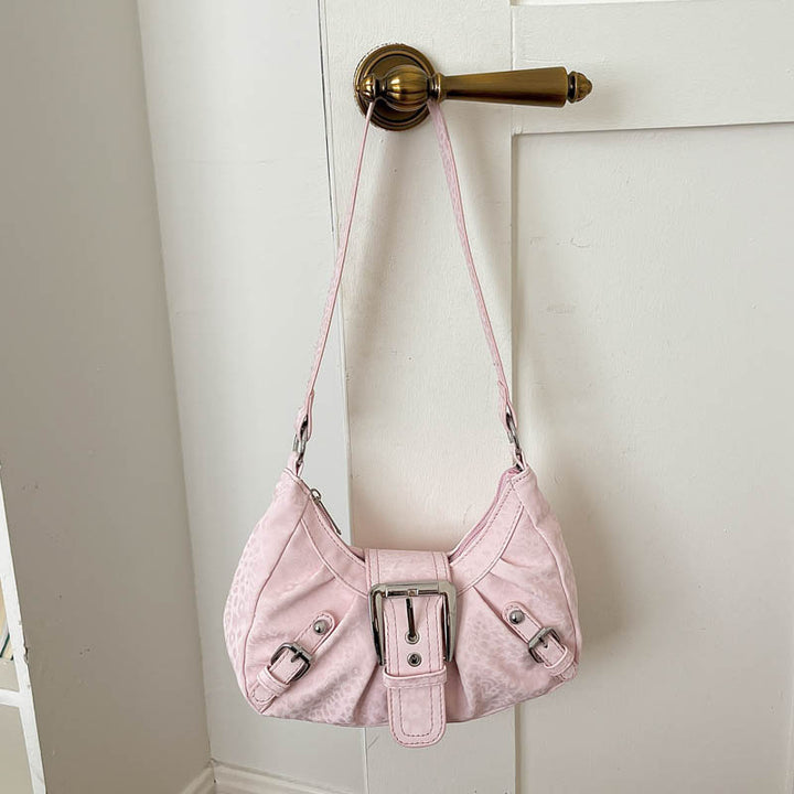 Exotische Texturierte Schultertasche