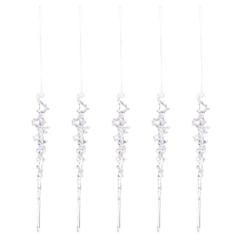 Hängendes Eiszapfen Ornament Set