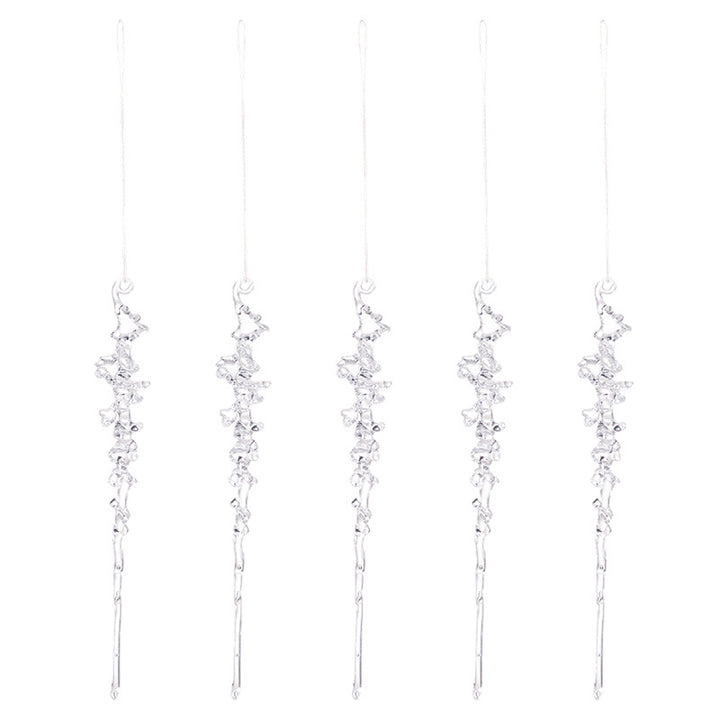 Hängendes Eiszapfen Ornament Set