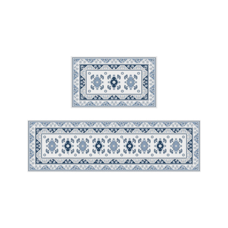 Vintage Floral Print Tischläufer Set Karnz