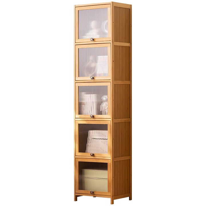 Holz Vitrine Mit Klarem Glas Und Verstellbaren Ablageflächen Karnz